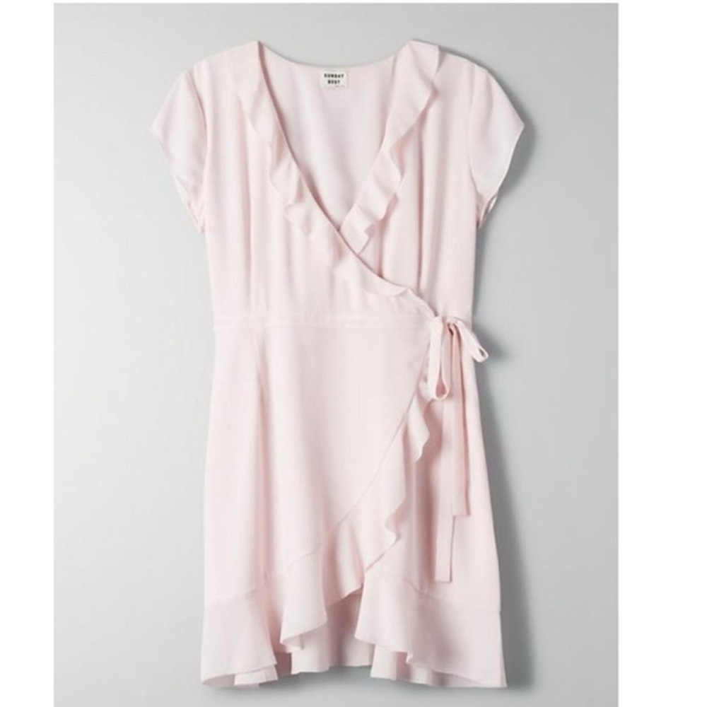 Aritzia - wilfred Wrap Dress